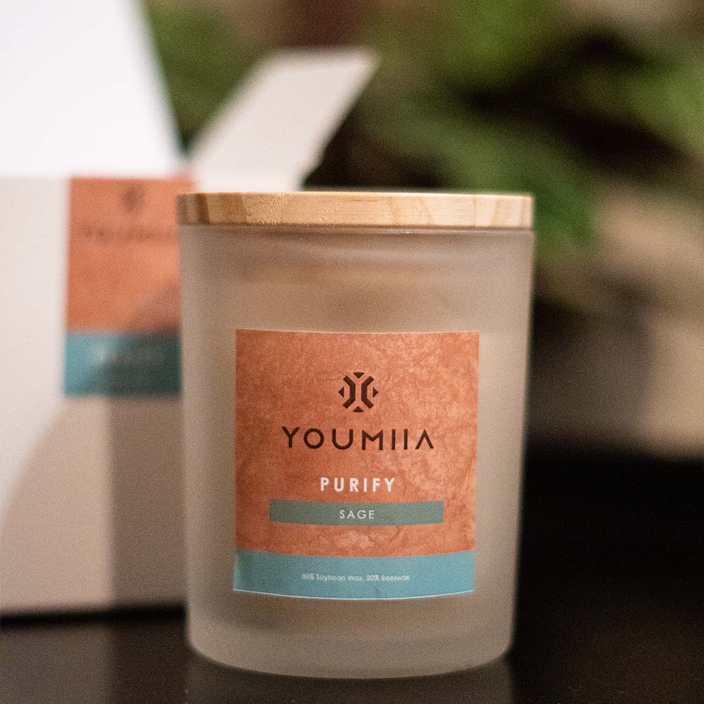 Luma - Essential Oil Glass Candle