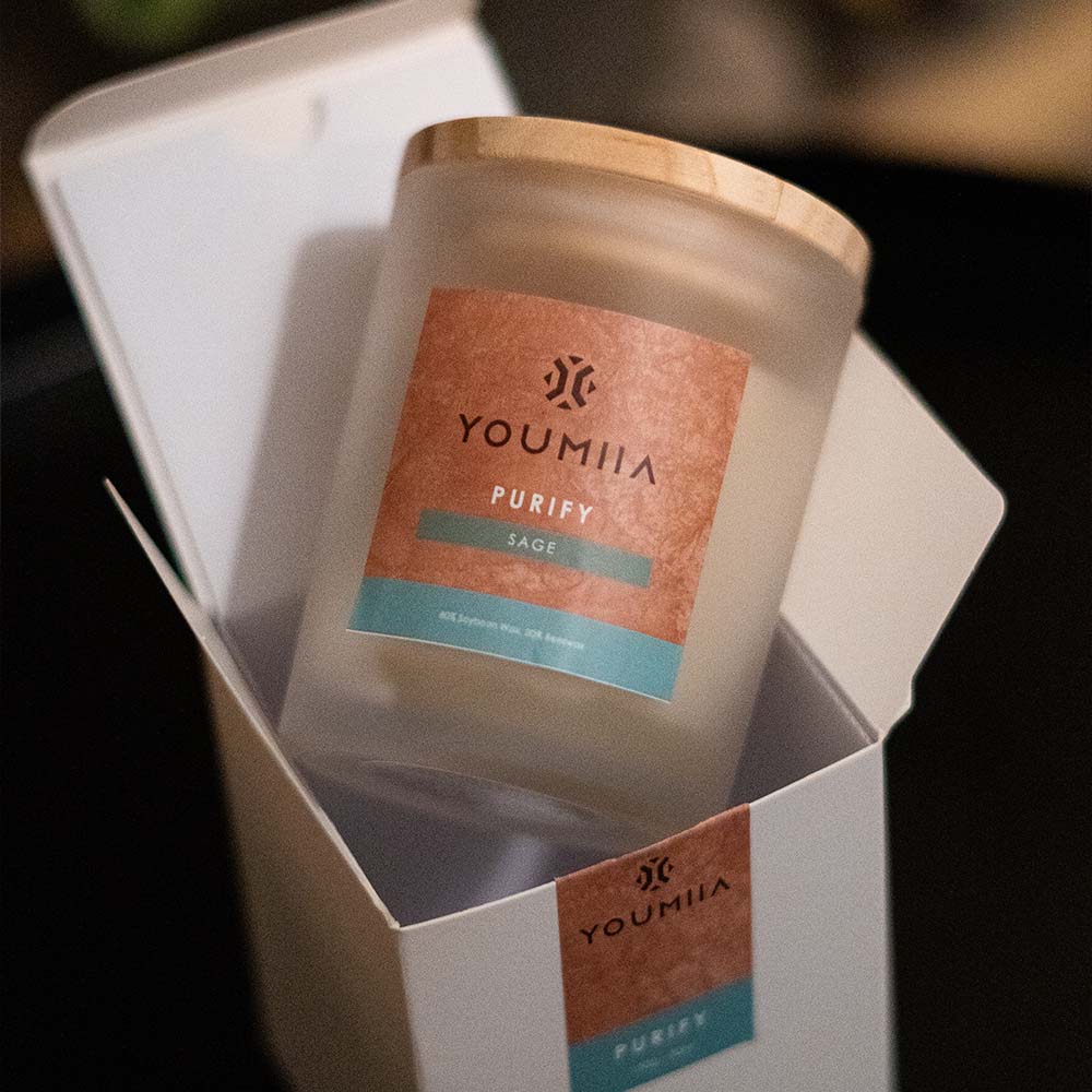 Luma - Essential Oil Glass Candle