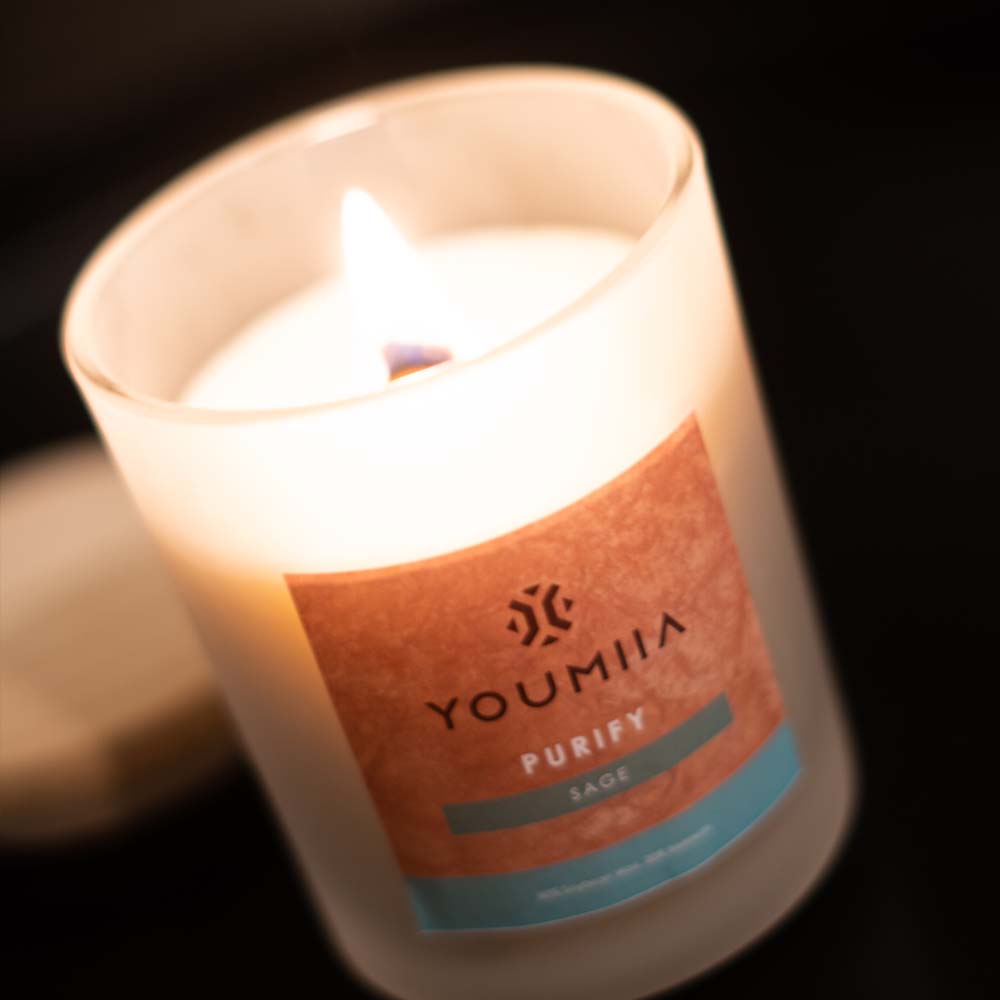 Luma - Essential Oil Glass Candle