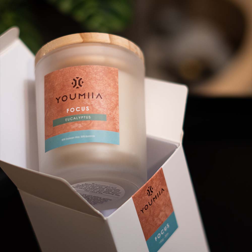 Luma - Essential Oil Glass Candle