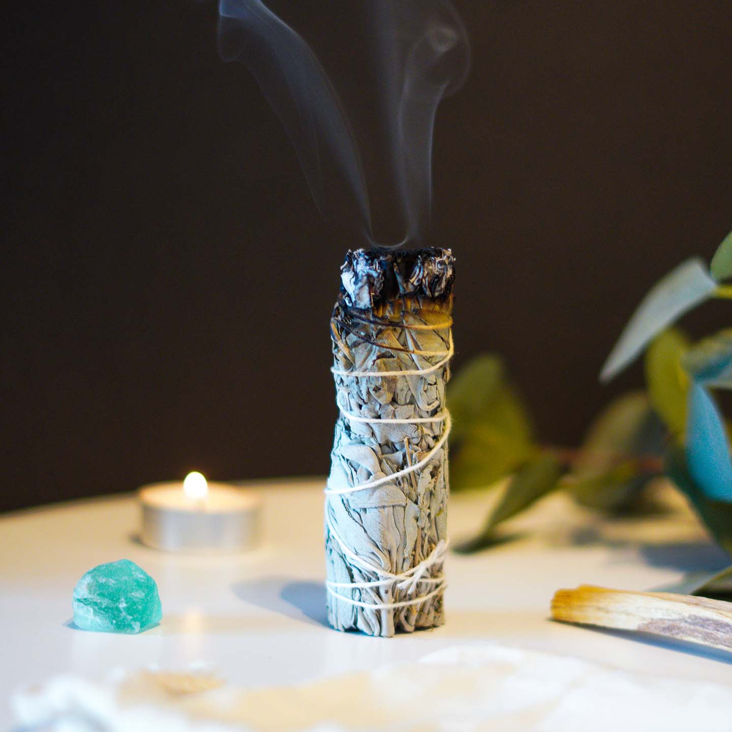 Shudi - Sage, Palo Santo & Crystal Set