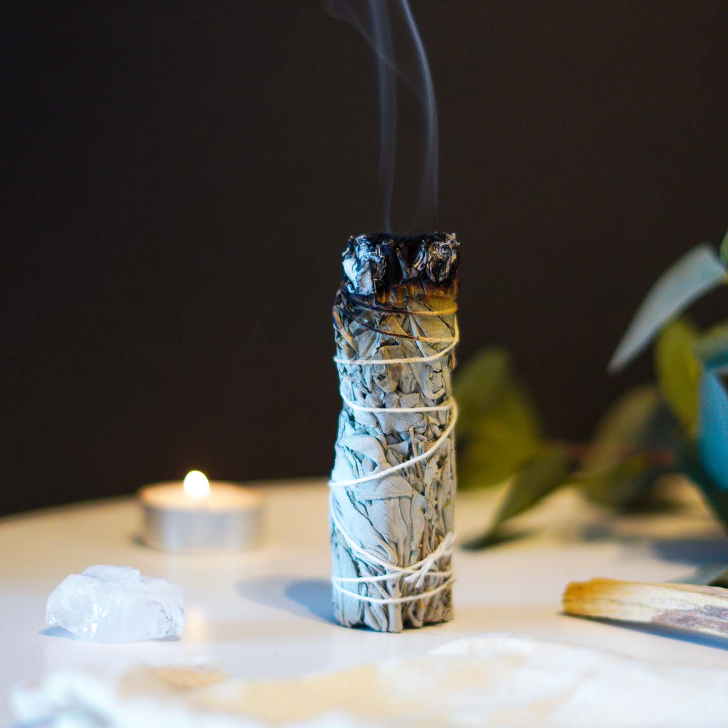 Shudi - Sage, Palo Santo & Crystal Set