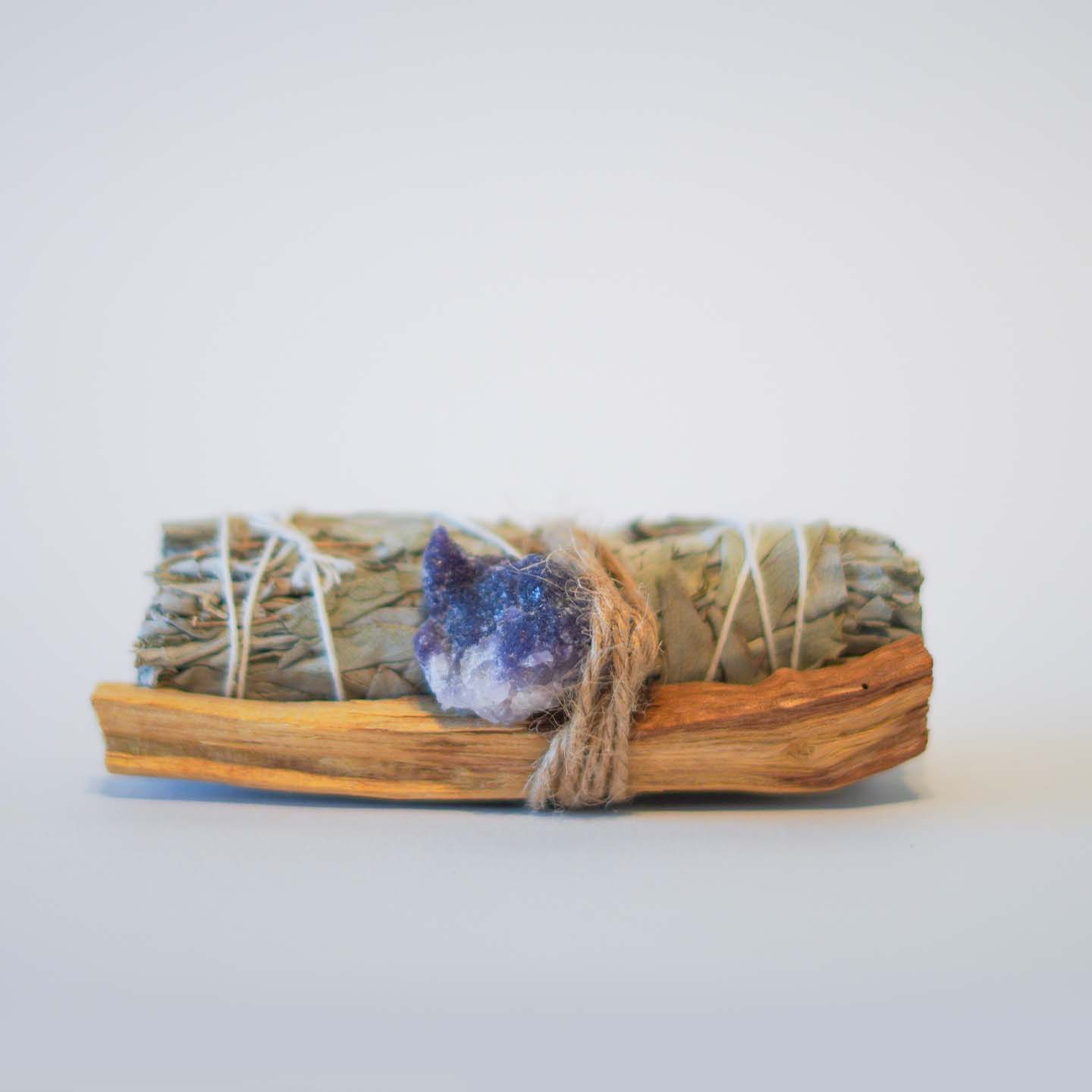 Shudi - Sage, Palo Santo & Crystal Set